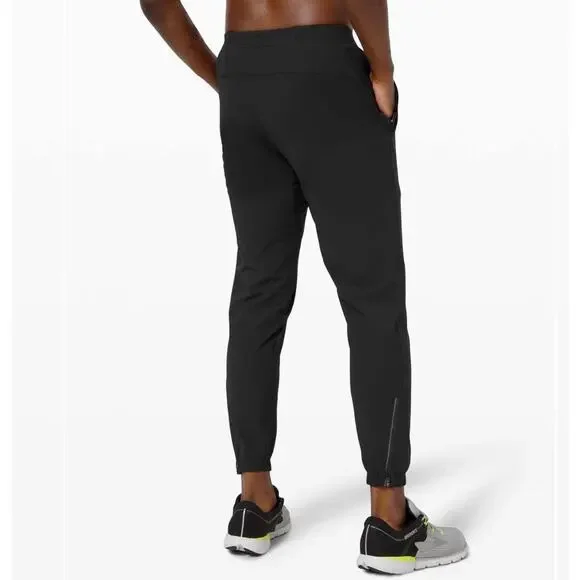 Lululemon Surge Joggers Luxstreme Pants Men's Large Black Athleisure Pockets - Picture 2 of 11